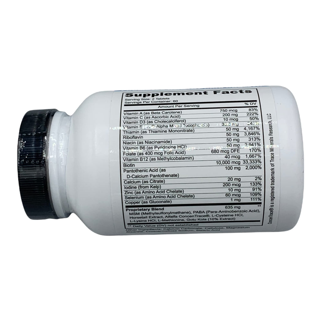 Vitol Great Hair Time Released 10,000 mcg Biotin, 120 Tablets