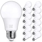 MAXvolador A19 LED Light Bulbs, 100 Watt Equivalent LED Bulb, 1100 Lumens Soft White 3000K E26 Medium Base, Non-Dimmable 11W LED Bulb 12-Pack