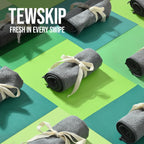 Tekswip Microfiber Cleaning Cloth 12"X12" 24 Pack Grey Lint Free Microfiber Towels for Cars-Extra Thick, Streak-Free, Fast Absorbent - Reusable Multi-Purpose Housekeeping Rags for Cars