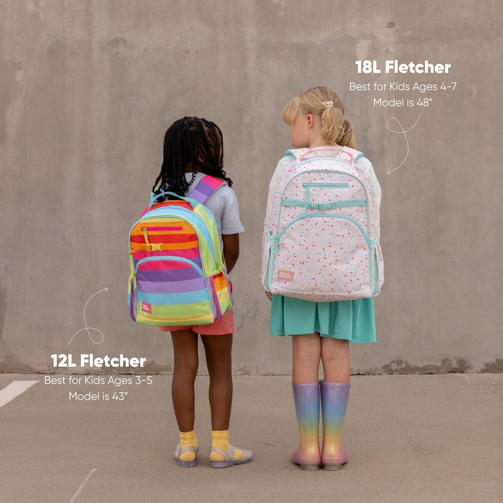 Simple Modern Medium Marvel Toddler Backpack for School Girls and Boys | Kindergarten Elementary Kids Backpack | Fletcher Collection | Kids - 15" tall | Spidey Kid