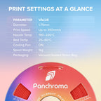 Polymaker Panchroma PLA Purple 3D Printer Filament, 1.75mm, 1kg Spool, Easy to Print, High Speed Printing, Tangle Free, AMS Compatible, Perfect for Toys, Decor, Miniatures, Models & Cosplay