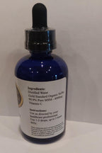 H2O Air Water Americas Liquid MSM Drops with Vitamin C - 8 Ounces