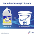 Lysol Professional Lysol Professional Disinfectant Deodorizing Cleaner 128 Pack of, Yellow, Lemon, 512 Ounce, (Pack of 4)