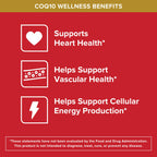 Qunol Ultra CoQ10 100mg Softgels- 3x Better Absorption, Antioxidant for Heart Health & Energy Production, Coenzyme Q10 Vitamins and Supplements, 3 Month Supply, 90 Count