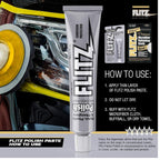 Flitz Metal Polish Paste - 1.76oz USA-Made Polish for Solid Chrome, Stainless Steel, & Aluminum - Non-Abrasive for Light Oxidation - Requires Manual Buffing - Not for Plated/Coated Surfaces (80 Pack)
