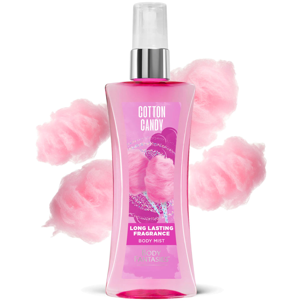 Body Fantasies Signature Fragrance Body Spray, Cotton Candy, 8 Fluid Ounce