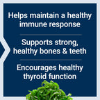 Life Extension Vitamins D and K with Sea-Iodine, Vitamin D3, Vitamin K1 and K2, Iodine, Supports Immune, Bone, arterial and Thyroid Health, Non-GMO, Gluten-Free, 60 Capsules