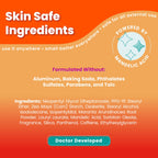 Lume Whole Body Deodorant - Solid Stick - 2.6 oz, 2 pk (Clean Tangerine)