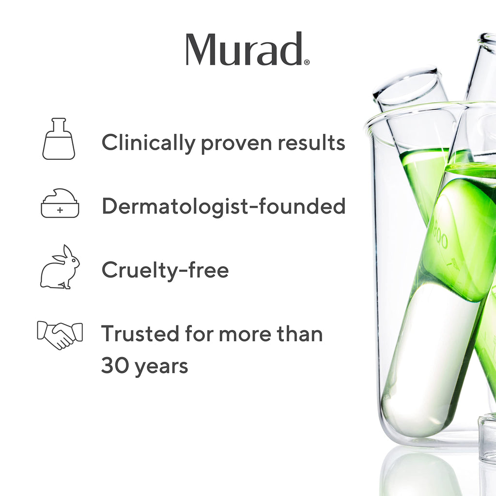 Murad Clarifying Toner – Oil-Control Cooling Face Toner with Witch Hazel, Cucumber, Algae & Grape Seed Extracts to Minimize Pores, Shine Reduction, Balance Oil & Refresh Skin – 6 Fl Oz