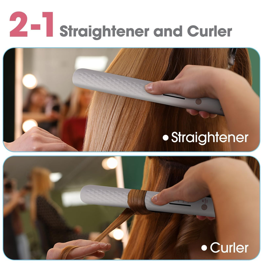 Quico Hair Straightener, 110-240V Flat Iron Hair Straighteners for Women