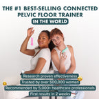 Perifit - Pelvic Floor Exerciser with App | Kegel Trainer | Strengthen Your Pelvic Floor, get Better Bladder Control, Stronger Pelvic Support (Pink)