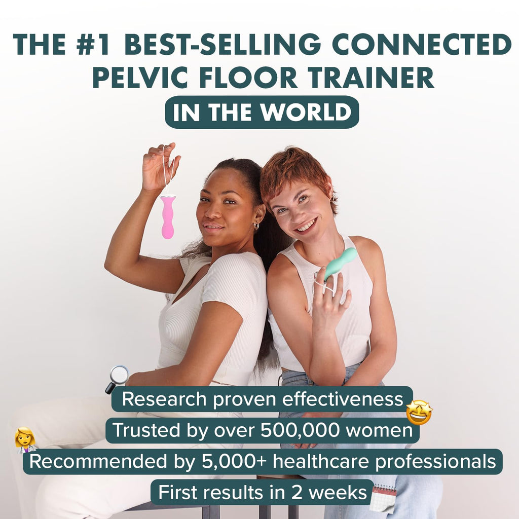 Perifit - Pelvic Floor Exerciser with App | Kegel Trainer | Strengthen Your Pelvic Floor, get Better Bladder Control, Stronger Pelvic Support (Green)