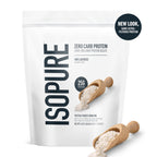 Isopure Zero Carb 100% Pure Whey Isolate Protein Powder, Gluten Free, with Vitamins, Unflavored, 25g Protein Per Serving, 3 Lbs, 47 Servings, (Pack of 6), (Packaging May Vary)