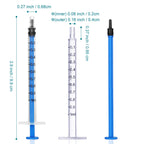 Syringe Without Needle - 150ml Syringes with 40-Inch Tubes,Large Plastic Syringes for Scientific Labs, Nutrient Measuring, Watering, Refilling，Supplies，Multiple Uses(1 Pack 150ML/CC)