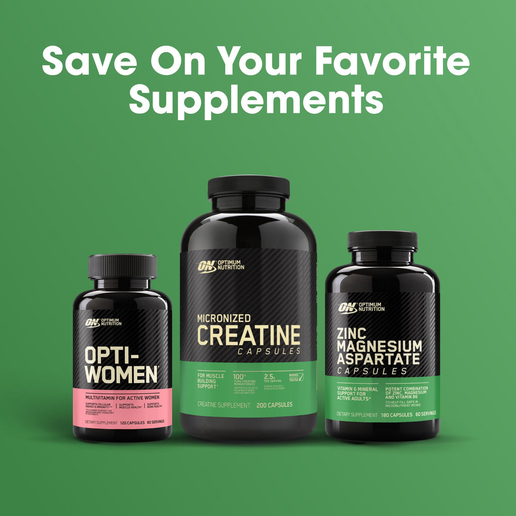 Optimum Nutrition Opti-Men Daily Multivitamin for Men, Immune Support Supplement with Amino Acids, 80 Day Supply, 240 Count, (Packaging May Vary)