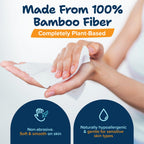 Body Wipes for Adults Bathing No Rinse 100pc XL - Ultra Thick Shower Travel Wipes for Personal Cleansing & Hygiene Essentials, Elderly Care, Incontinence Disposable Washcloths for Women Men