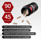 Snap Supplements Nitric Oxide Booster Pre Workout, Muscle Builder - L Arginine, L Citrulline 1500mg Formula, Tribulus Extract & Panax Ginseng, Strength & Endurance (90 Capsules)
