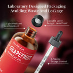 SU JUABA Grapefruit Essential Oil 4 Fl Oz, 100% Pure Natural for Massage, Diffuser, Aromatherapy, Hair & Skin Care - 118ML