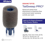 Polaris Genuine Parts TSP10S TailSweep PRO Replacement for Polaris Pressure-Side Pool Cleaners 280, 3900 Sport, 380, 360, 180