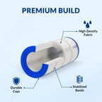 Swimara Pool Filter Cartridge Replacement for Pentair Clean & Clear and Posi-Clear RP Series, 5oz Trilobal Heavy-Duty Fabric, 100 Sq. Ft., CC100 PAP100