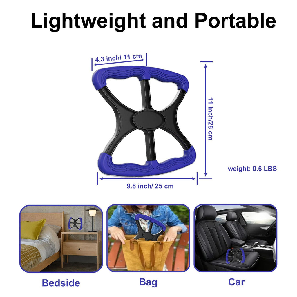 Liberty Lift Assists Standing Aid-Handicap, Portable Lift Aid Bar with No-Slip Grip Handles to Transfer Elderly,Senior,Bariatric,Patient or Disabled Assists Caregiver or Nurse,Supports Gifts for Daily