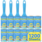 Swihauk 1200 Sheets Extra Sticky Lint Rollers for Pet Hair