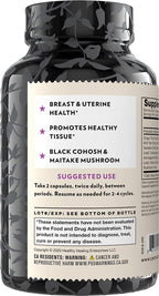 Crystal Star Fibro Defense, 150 Capsules - 17 Whole-Herb Blend - Natural Herbal Supplement Capsles for Women - Vegetarian, Non GMO