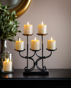 Homemory 2"x 2" Ivory 6 Hour Timer Flameless Votive Candles, 6 Pack