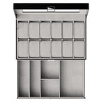 ProCase Watch Box, 12 Slot Watch Case for Men with Drawer, Black