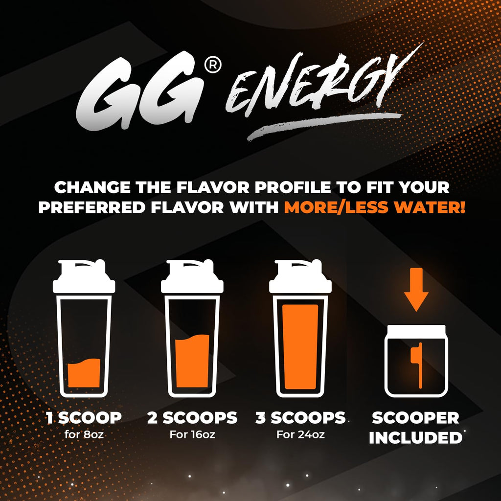 Gamer Supps GG Energy - Crusaderade by SwaggerSouls (100 Servings) - Keto Friendly Gaming Energy and Nootropic Blend, Sugar Free + Caffeine + Vitamins + Immune Support, Powder Drink