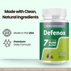 Valdivia (2 Pack) Defenox Capsules - Official Defenox Supplement, Premium Formula, Natural Vitamins for Health & Wellness - 120 Capsules for 2 Months