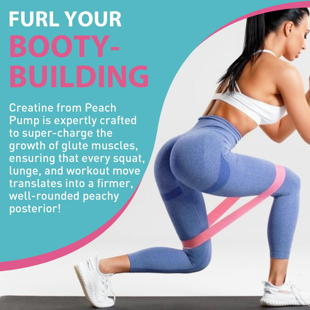 Creatine for Women, Creatine Monohydrate Gummies - No Bloating - Pre and Post Workout Chewables Supplement with Taurine & B6 - for Recovery, Strength, Energy & Booty, Performance, 60 Counts