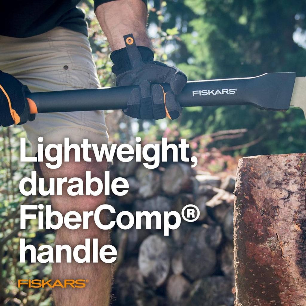 Fiskars 28" Hookaroon, Sharp and Lightweight Pickaroon Tool for Firewood
