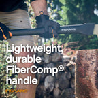 Fiskars 28" Hookaroon, Sharp and Lightweight Pickaroon Tool for Firewood