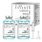 Stem Cell Serum for Face, 2 Pcs Microneedling Serum Ampoule for Anti-Aging, Helps Reduce the Look of Wrinkles and Scars, Hydrating Facial Serum to Use with and Without Micro Needling