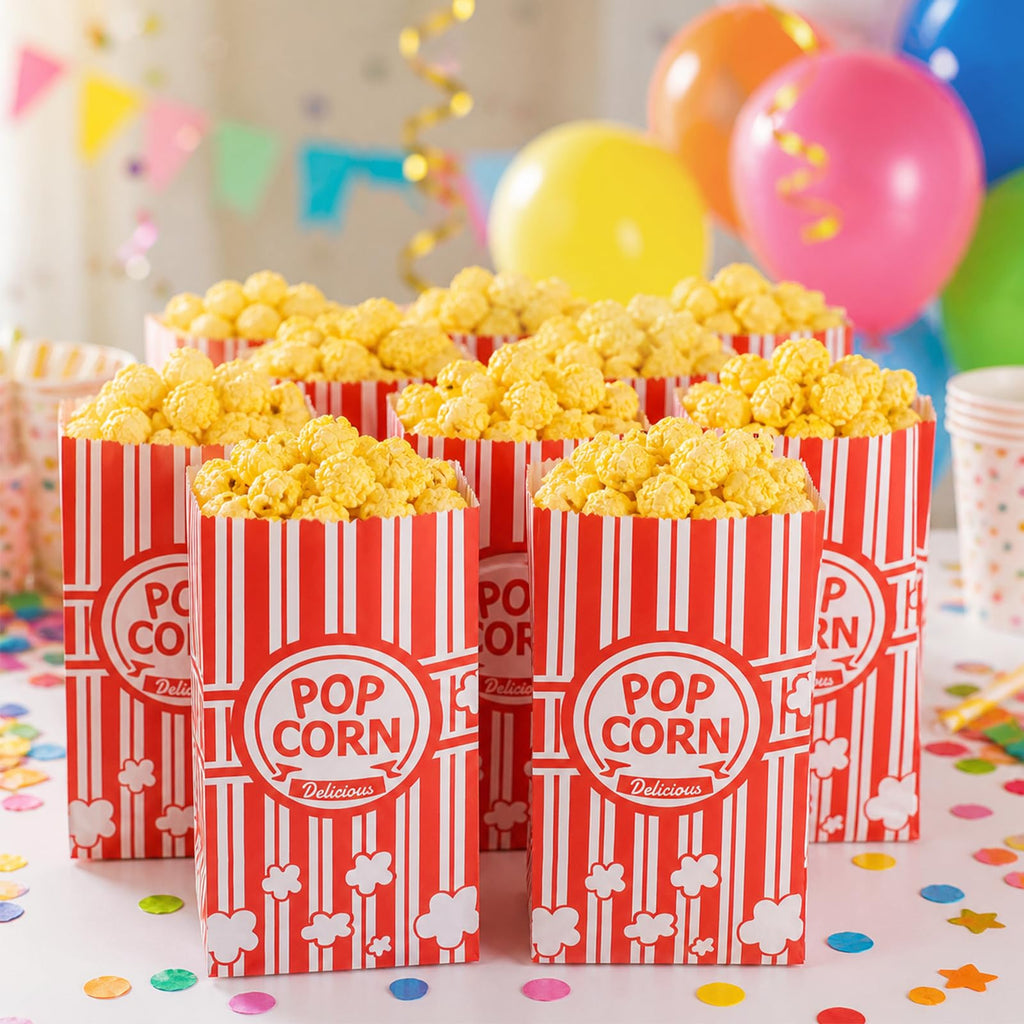 Paper Popcorn Bags,500 Pack 1oz Popcorn Bags Individual Servings, Popcorn Bag Bulk for Popcorn Machine,Movie Nights Pop Corn Bags
