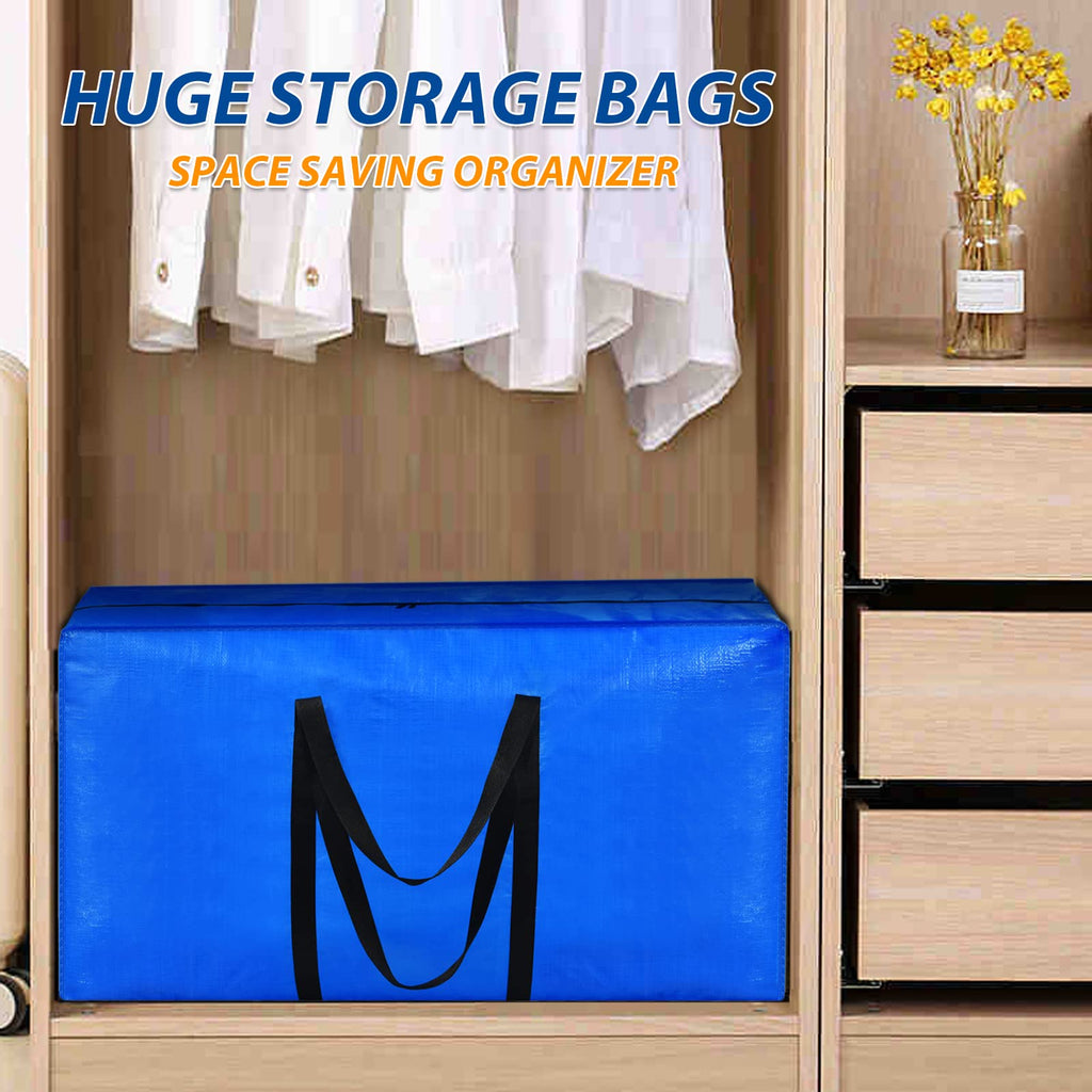 Extra Large Storage Bags, 57 Gallon XXL Jumbo Large Moving Bags Heavy Duty