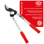 FELCO F211-50 Swiss Made Loppers for Gardening – 20" Lightweight Precision Loppers for Tree Trimming | Tree Branch Cutters | Tree Trimmer Tool with Curved Bypass Blade | I-Beam Handles | Landscape