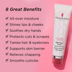 Elizabeth Arden Eight Hour Skin Protectant, All Purpose Beauty Salve, Moisturizing Balm for Body, Repairs Dry Hands, Cracked Feet, Chapped Lips & Cuticles, Lightly Scented, 1.7 oz