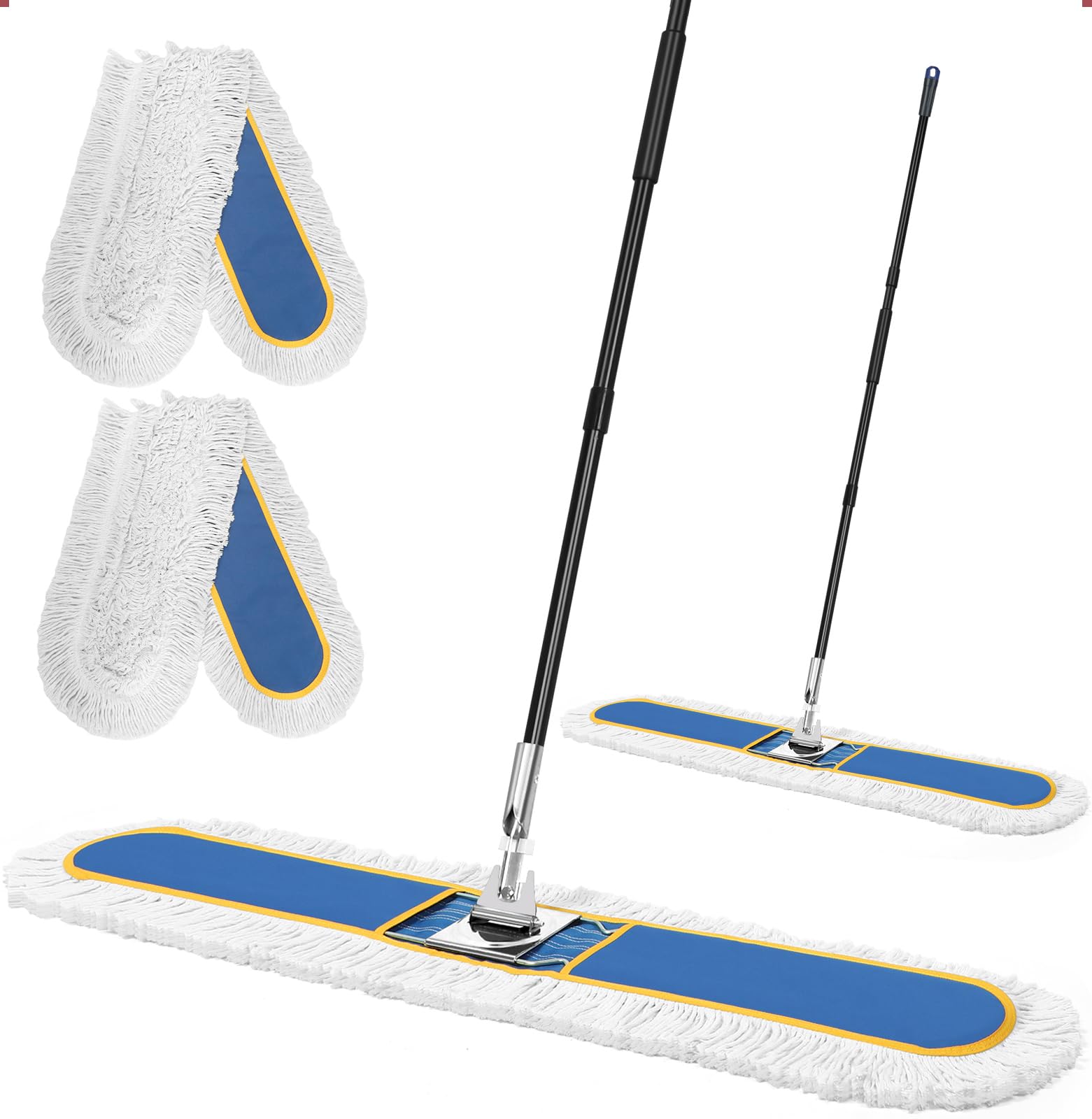 CLDREAM 48" Large Commercial Industrial Dust Mop for Floor Cleaning