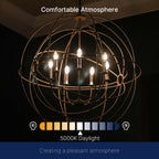 FLSNT B11 E26 LED Chandelier Light Bulbs, 60W Equivalent, 5000K Daylight Dimmable LED Candelabra Bulbs, 550LM, 48Pack UL,CA65 Listed.