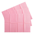 MAQIHAN 75pcs Dental Bibs Disposable - Pink Dentist Bib for Nail, Tattoo