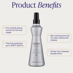 Kenra Professional Thermal Styling Spray 19 | Heat Protection | Firm Hold Heat-Activated | Tames Frizz, Flyaways & Adds Shine | All Hair Types | 10 fl. Oz