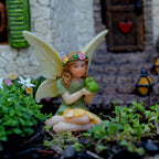 PRETMANNS Fairies for Fairy Garden Accessories Outdoor, 3 Piece Kit