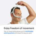 ResMed AirFit N30i Standard Frame System, Elbow & Nasal Cradle Cushion - For CPAP Mask - Replacement CPAP Accessories - Standard Frame / Medium Cushion