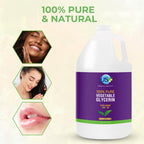US+ 100% Pure Vegetable Glycerin - Pharmaceutical & Food Grade (USP) - Premium Quality All-Natural Moisturizer & Cleanser - For skin, hair, soaps & more (1 Gallon)
