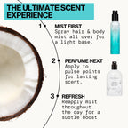 Pacifica Indian Coconut Nectar Spray Perfume, 2 oz ��� Warm Coconut & Vanilla Gourmand Fragrance for Women Clean Beauty Scent, Long-Lasting Beachy & Layerable, 100% Vegan & Cruelty-Free Made in USA