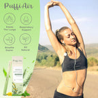 PUFFIAIR Inner Balance Duo Herbal Diffuser Pen Set | Mullein Cleanse Inspired Blend for Daily Reset | Green Purple | 2 Count