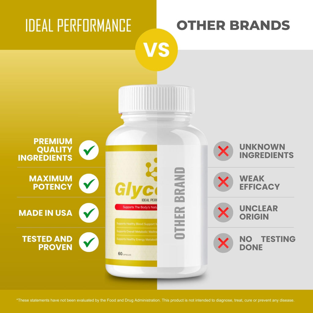 IDEAL PERFORMANCE Glycocept Capsules, Glyco Cept Pills Reviews (2 Pack)