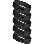 Tribe Lifting Fabric Resistance Bands for Glutes & Legs | 5 Fabric Workout Bands Set | Thick Booty Bands for Squats, Lunges, Hip Training, Physical Therapy & Home Workouts